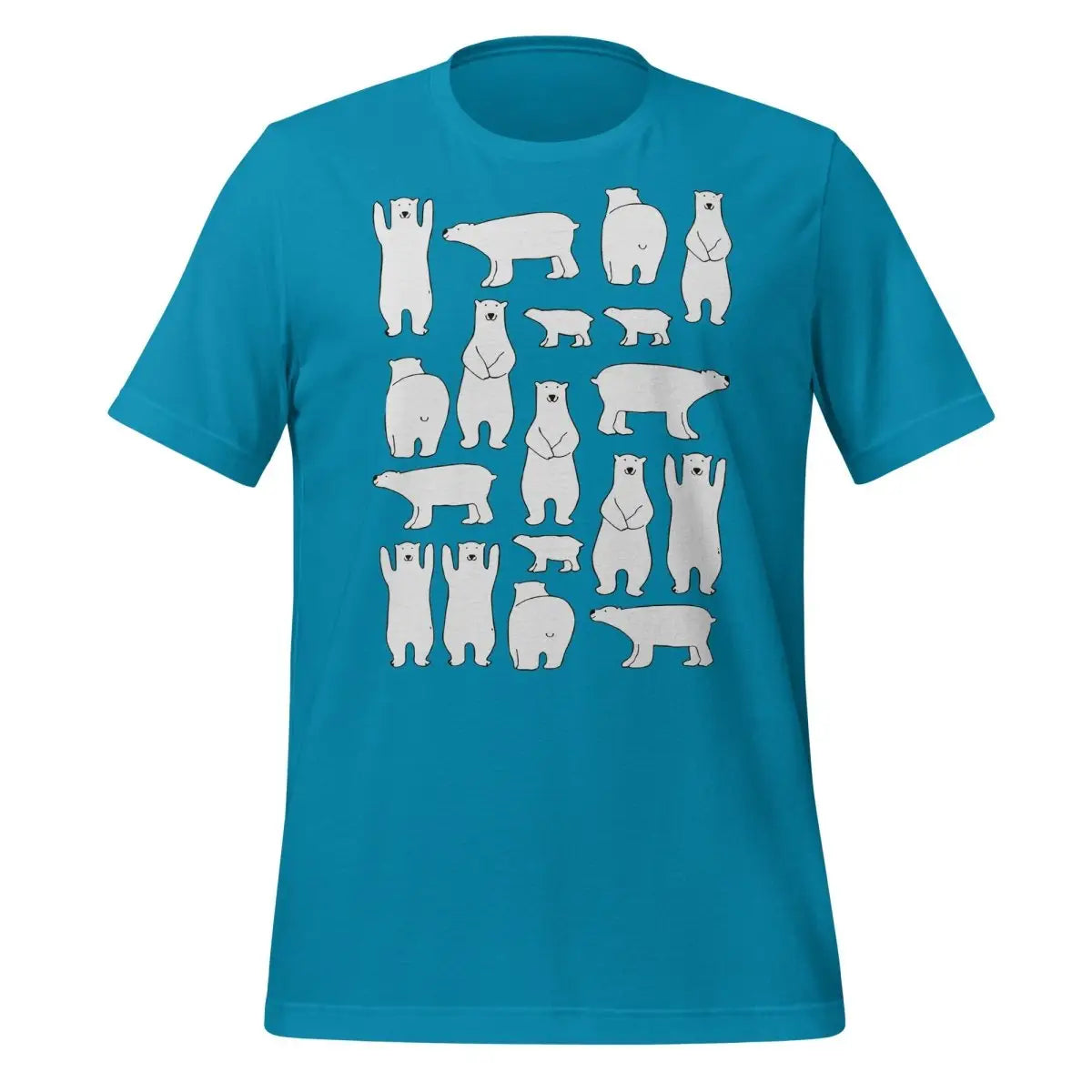 Ilya Polar Bears T-Shirt (unisex) - Aqua / M