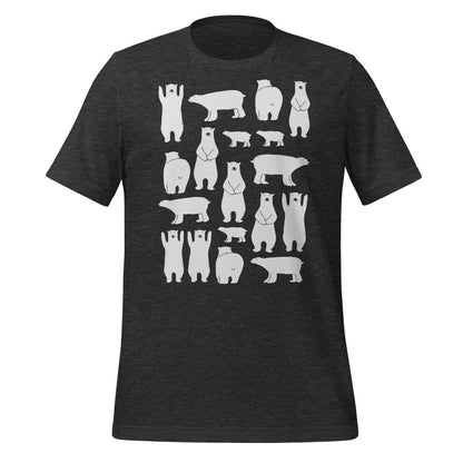 Ilya Polar Bears T-Shirt (unisex) - Dark Grey Heather / M