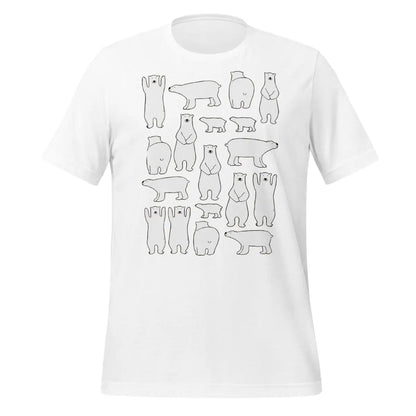 Ilya Polar Bears T-Shirt (unisex) - White / M