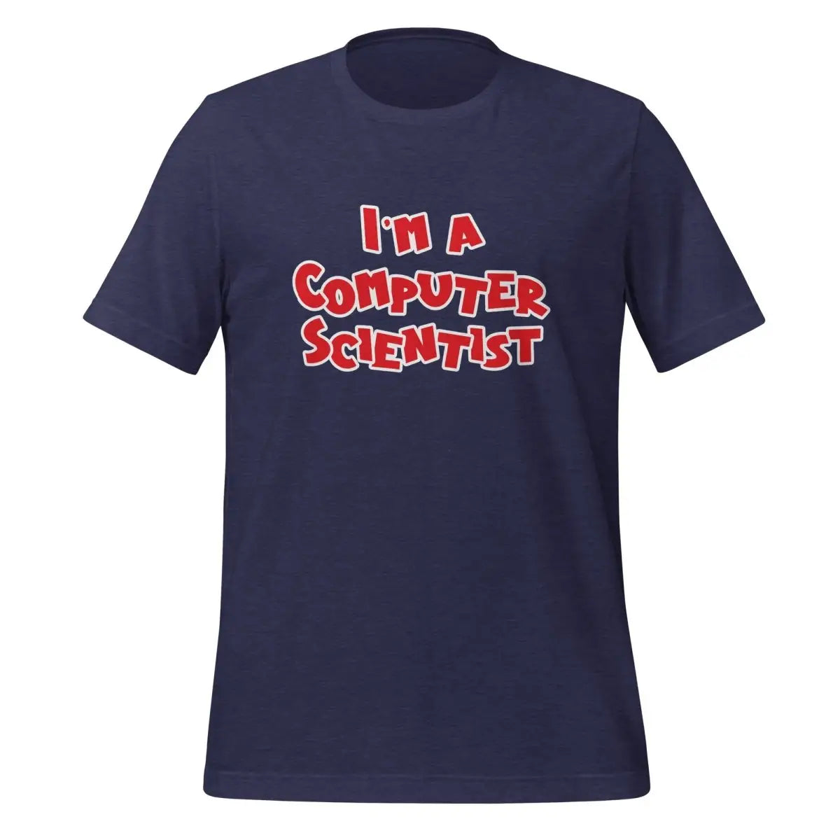 I’m a Computer Scientist Comic T-Shirt (unisex) - Heather Midnight Navy / M