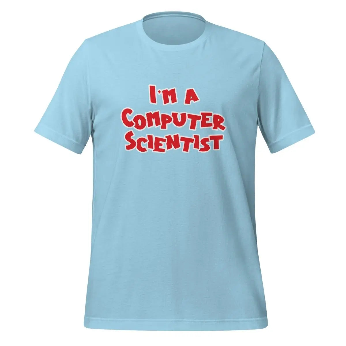 I’m a Computer Scientist Comic T-Shirt (unisex) - Ocean Blue / M