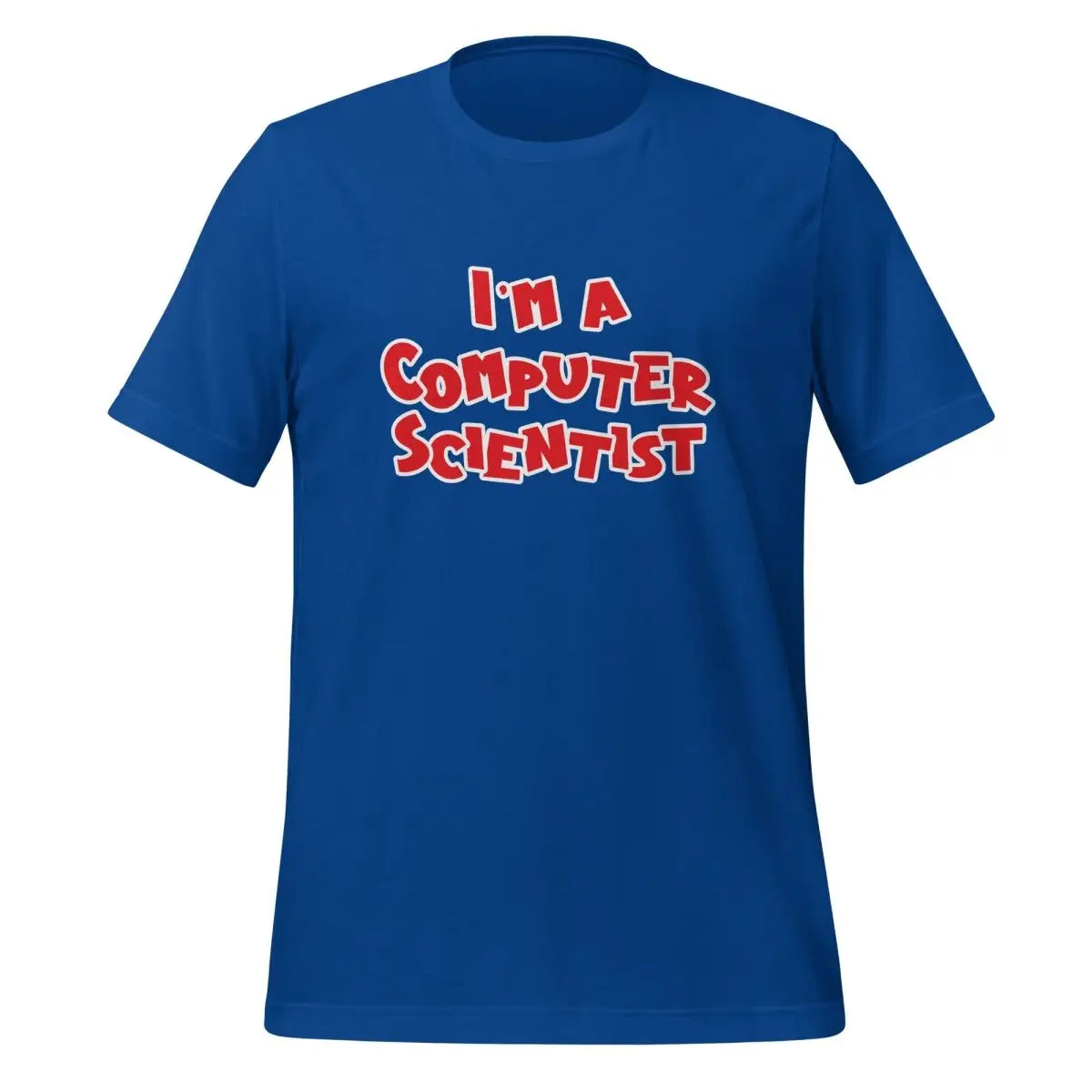 I’m a Computer Scientist Comic T-Shirt (unisex) - True Royal / M