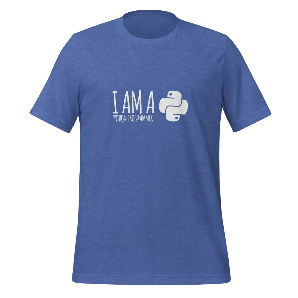 I’m a Python programmer. T-Shirt (unisex) - Heather True Royal / M