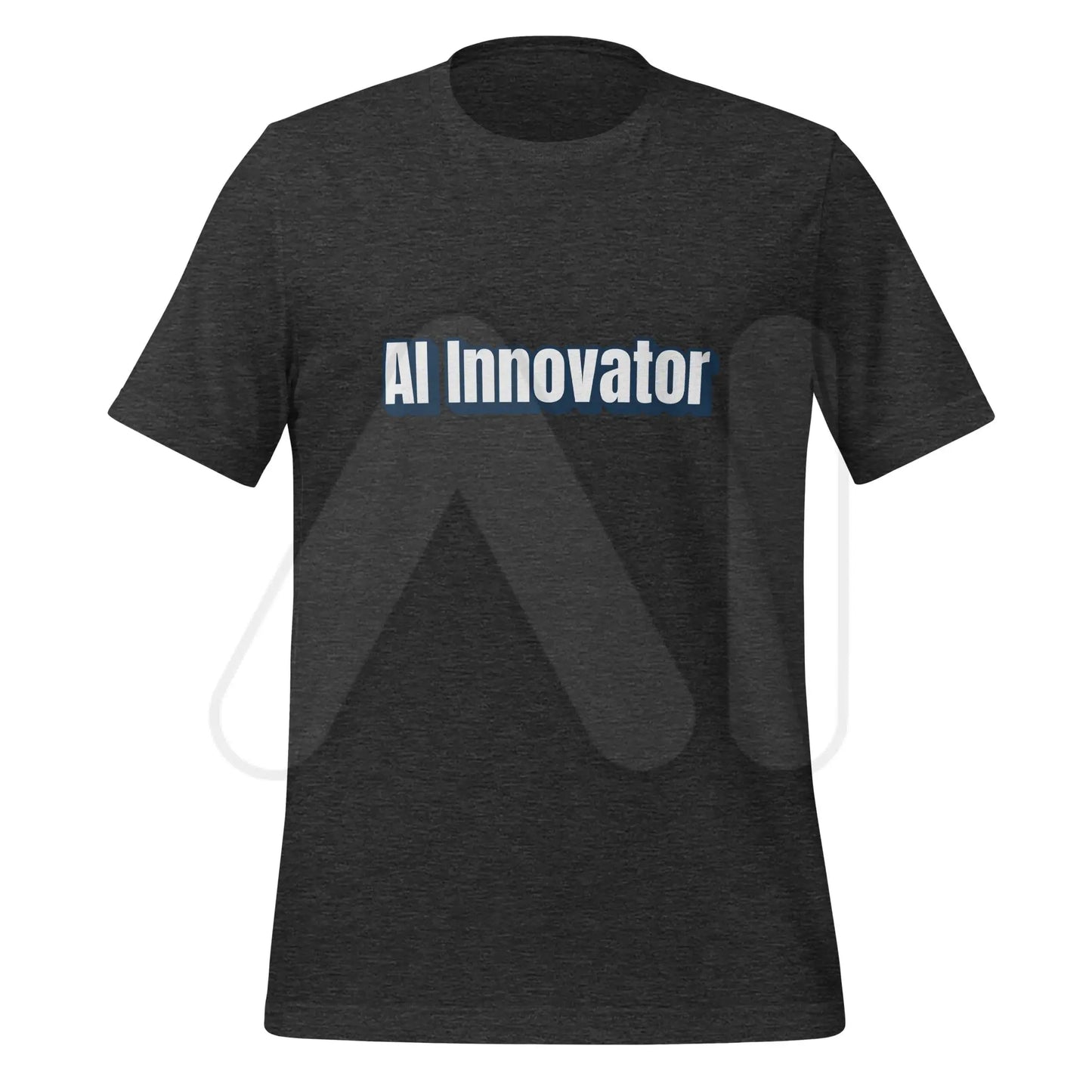 The Ai Innovator T-shirt (unisex) Dark Grey Heather / m.