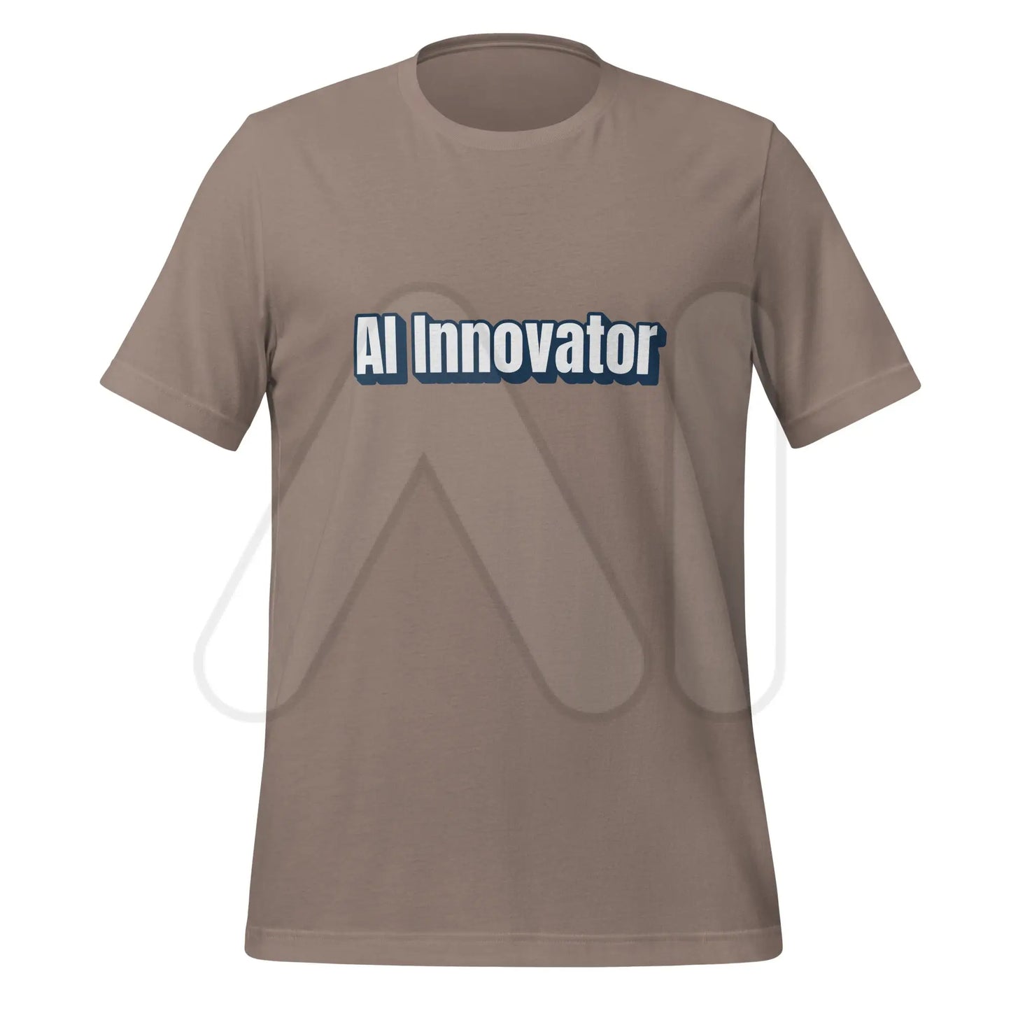 The Ai Innovator T-shirt (unisex) Pebble / m.