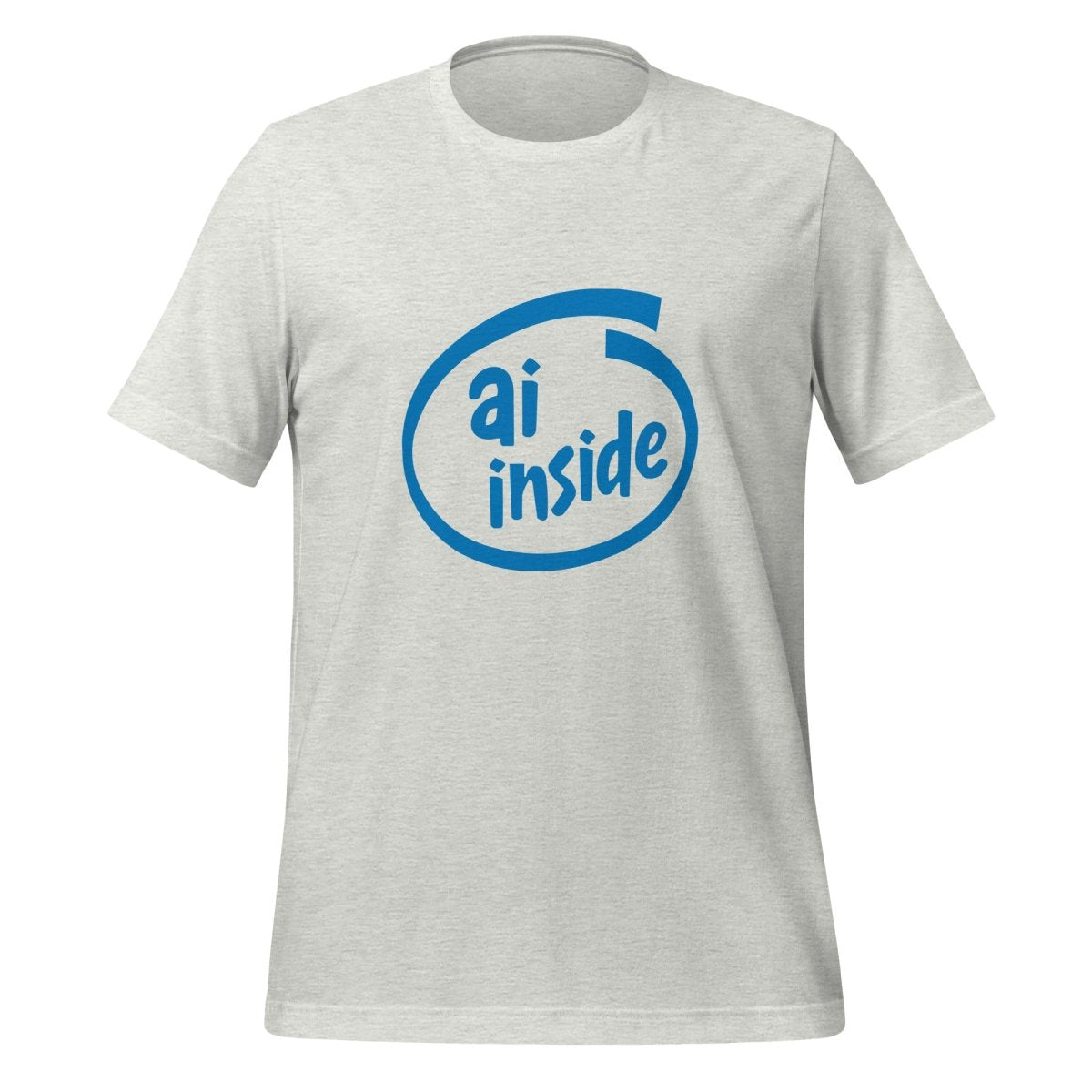 AI Inside T - Shirt (unisex) - Ash - AI Store
