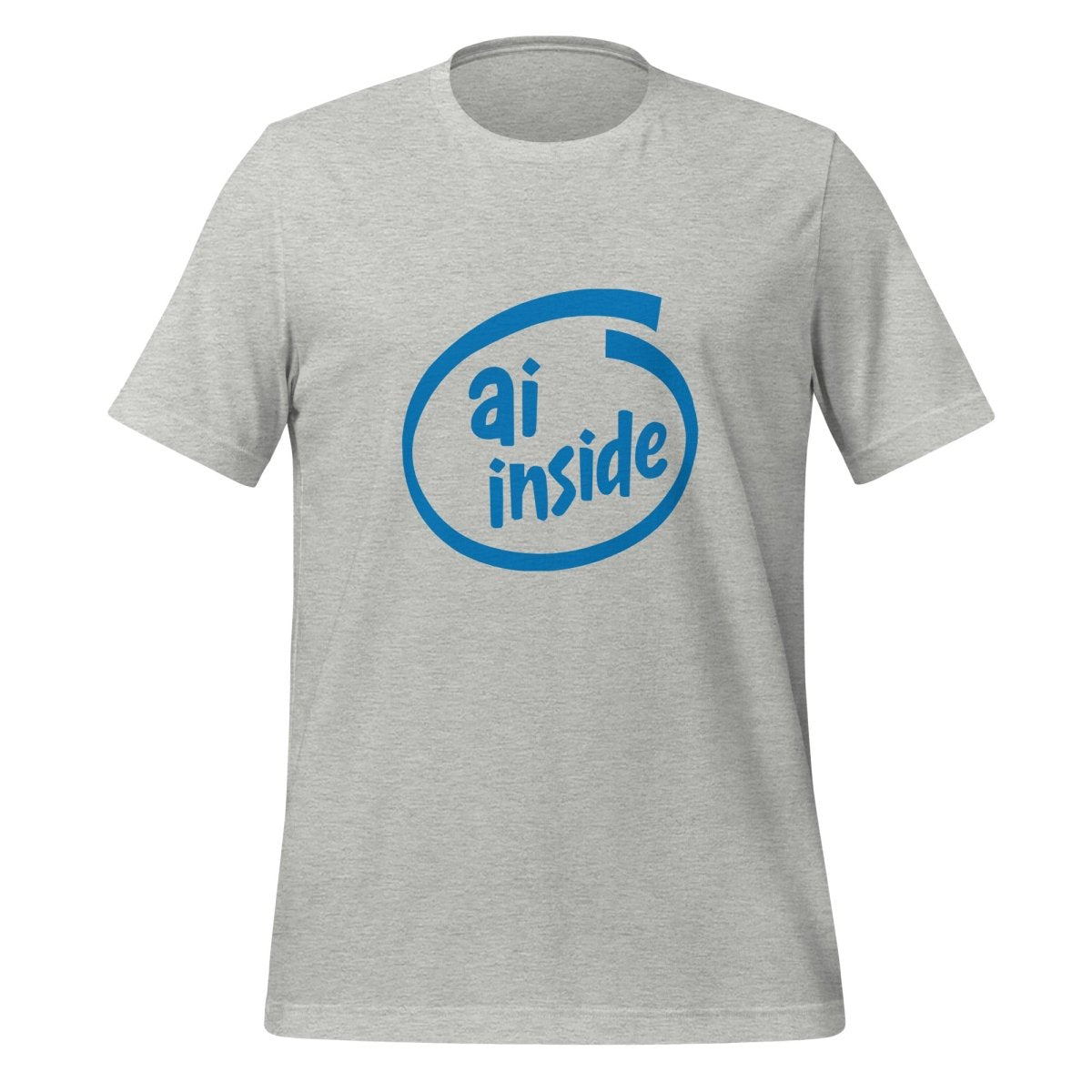 AI Inside T - Shirt (unisex) - Athletic Heather - AI Store