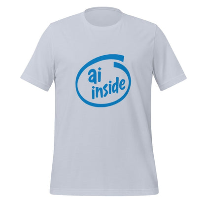 AI Inside T - Shirt (unisex) - Light Blue - AI Store
