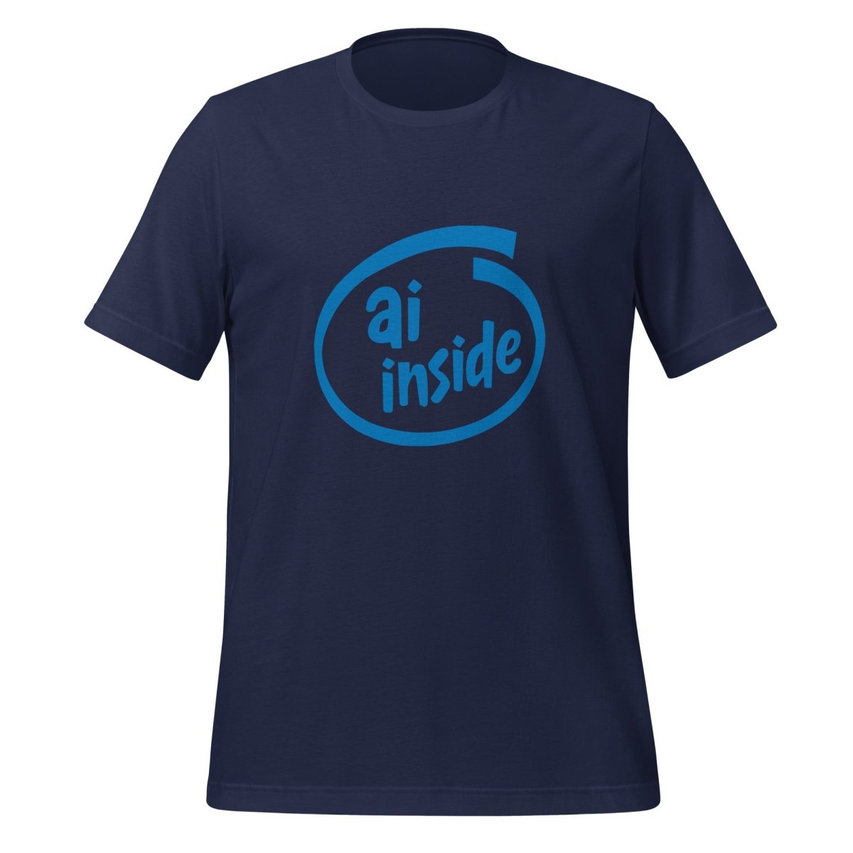 AI Inside T - Shirt (unisex) - Navy - AI Store
