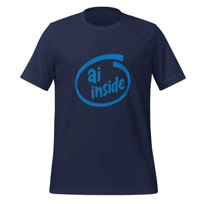 AI Inside T-Shirt (unisex) - Navy / M