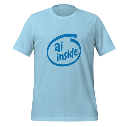 AI Inside T - Shirt (unisex) - Ocean Blue - AI Store