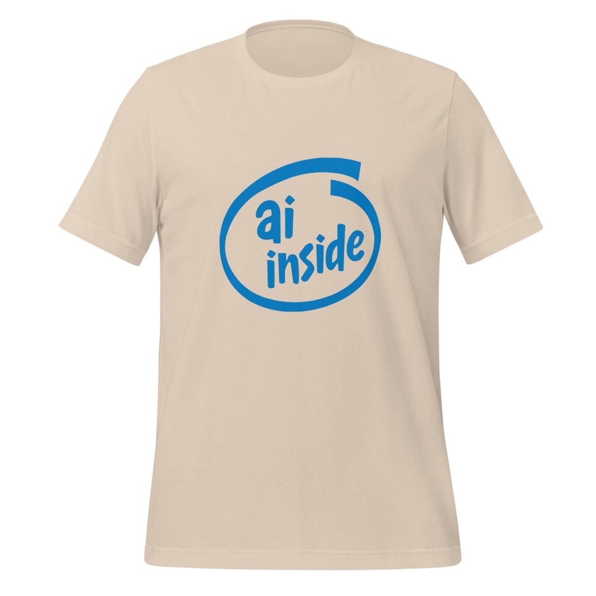 AI Inside T - Shirt (unisex) - Soft Cream - AI Store