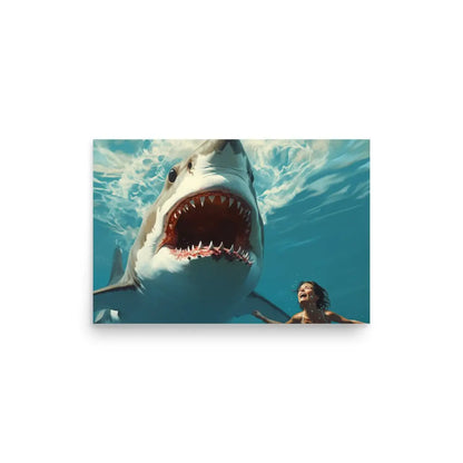 Inspired by the Jaws Movie Poster 2 - 12″×18″