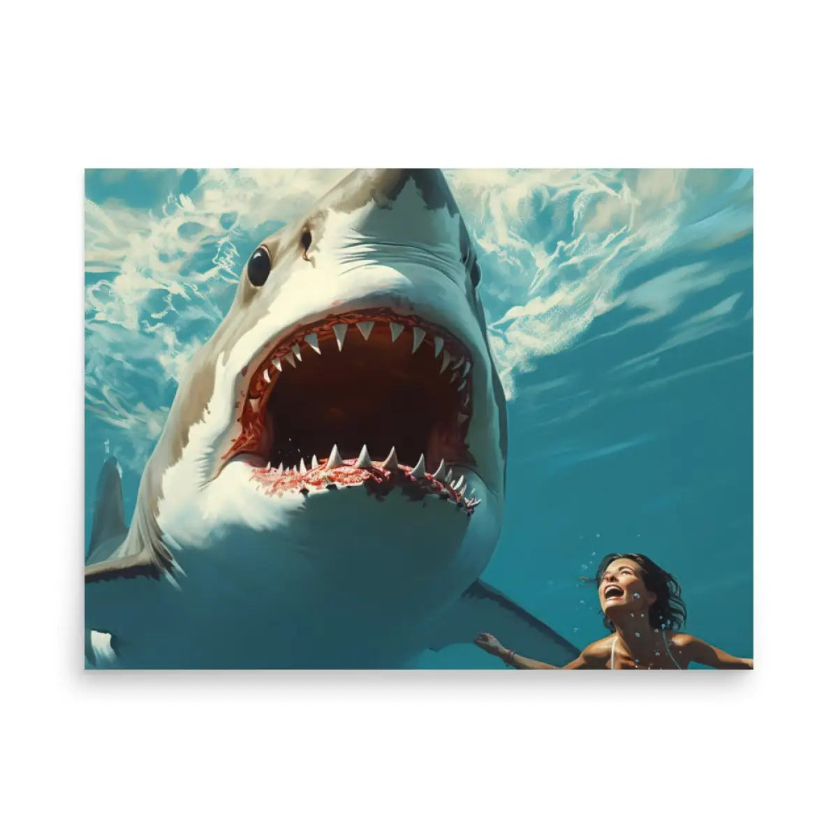 Inspired by the Jaws Movie Poster 2 - 18″×24″