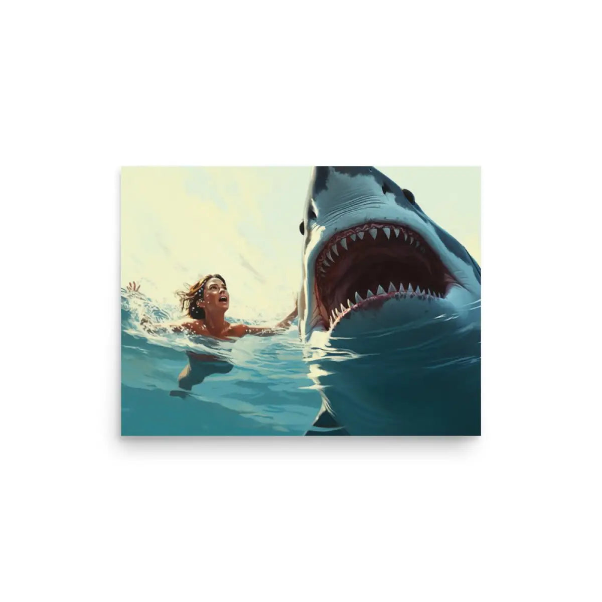 Inspired by the Jaws Movie Poster 3 - 12″×16″