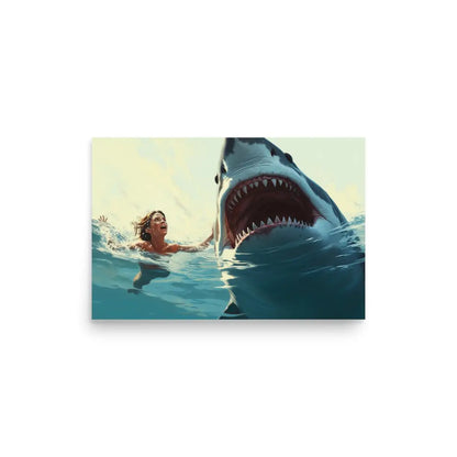 Inspired by the Jaws Movie Poster 3 - 12″×18″