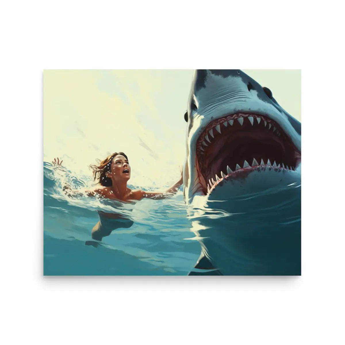 Inspired by the Jaws Movie Poster 3 - 16″×20″