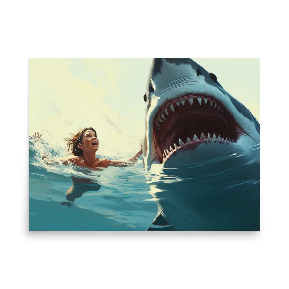 Inspired by the Jaws Movie Poster 3 - 18″×24″