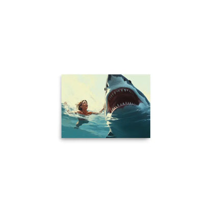 Inspired by the Jaws Movie Poster 3 - 5″×7″