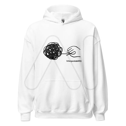 Interpretability Hoodie (unisex) - White / M