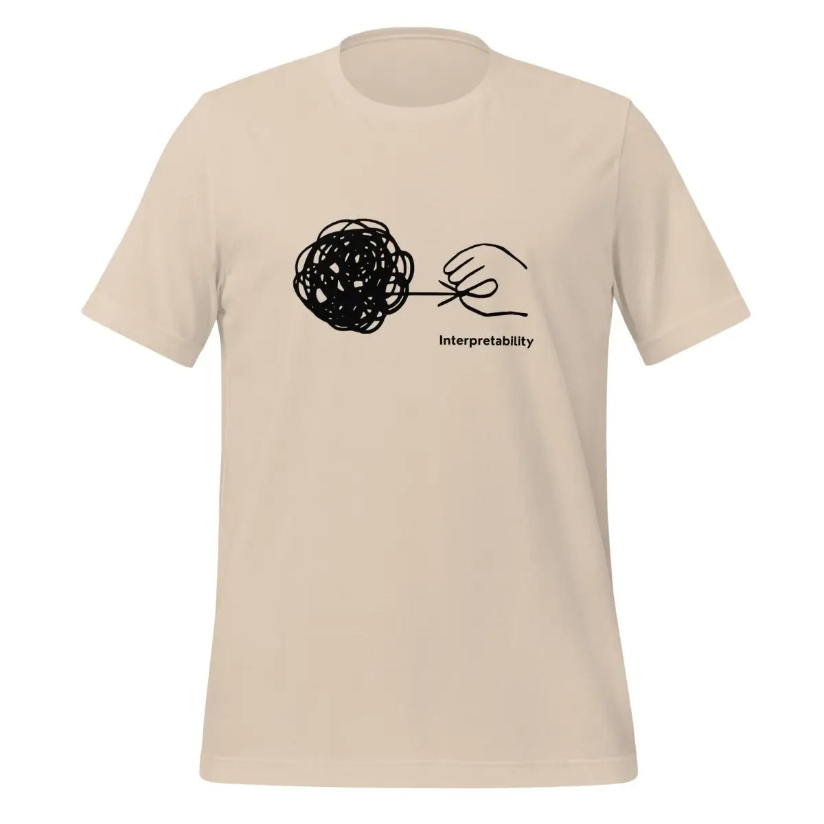 Interpretability T-Shirt (unisex) - Soft Cream / M