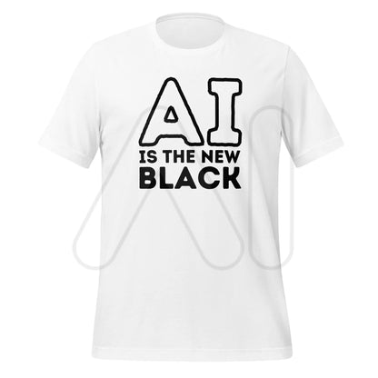 AI is the New Black T-Shirt (unisex) - M