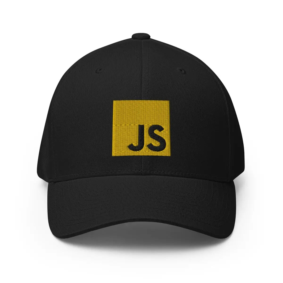 JavaScript Closed-Back Baseball Cap - Black / S/M