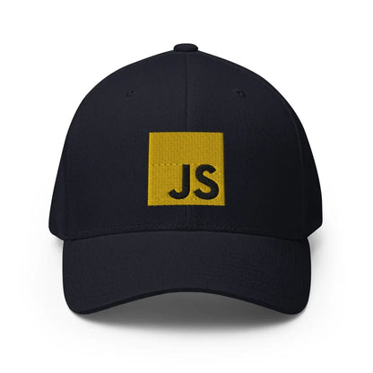 JavaScript Closed-Back Baseball Cap - Dark Navy / S/M