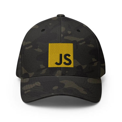 JavaScript Closed-Back Baseball Cap - Multicam Black / S/M