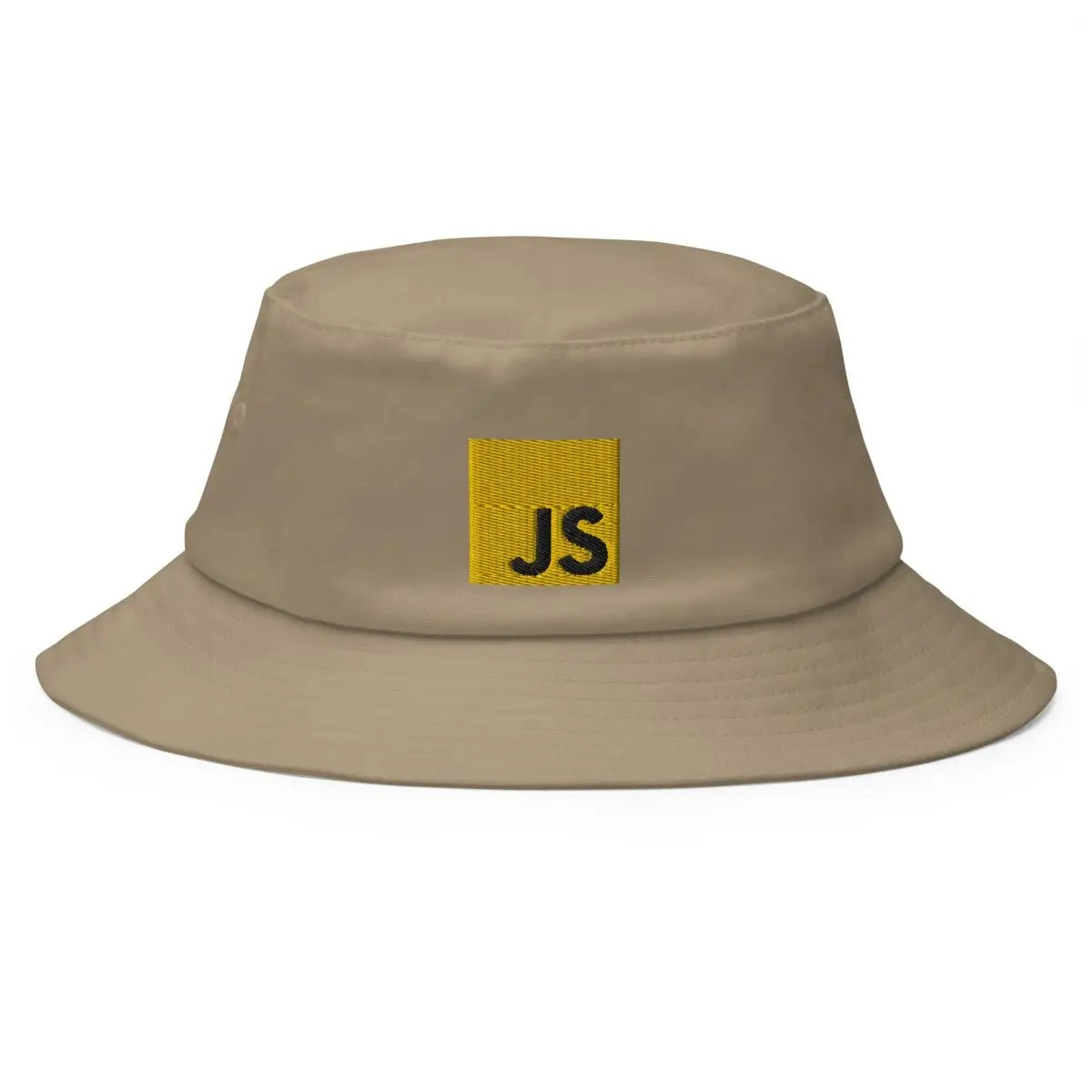 JavaScript Embroidered Bucket Hat - Khaki