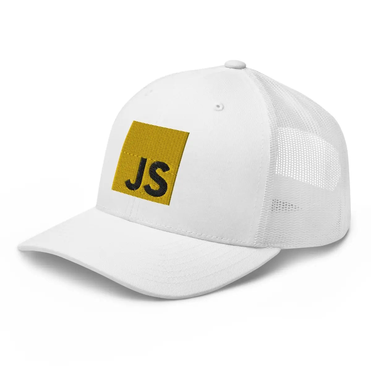 JavaScript Embroidered Trucker Cap