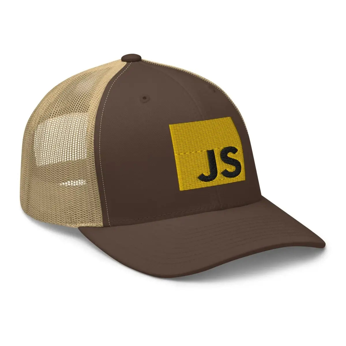 JavaScript Embroidered Trucker Cap