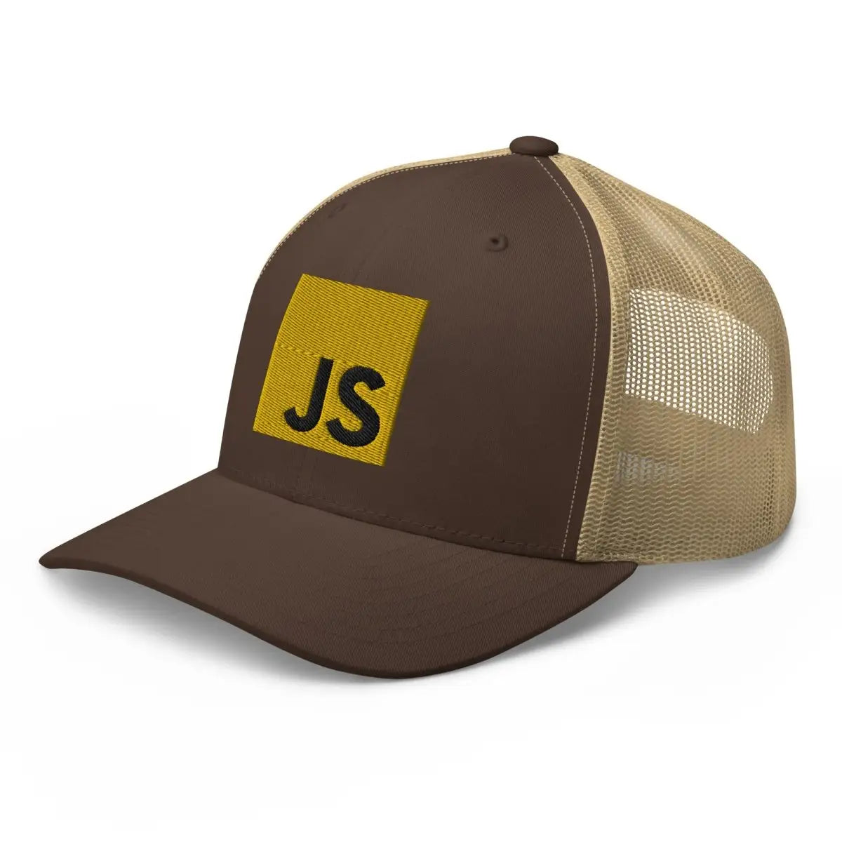 JavaScript Embroidered Trucker Cap