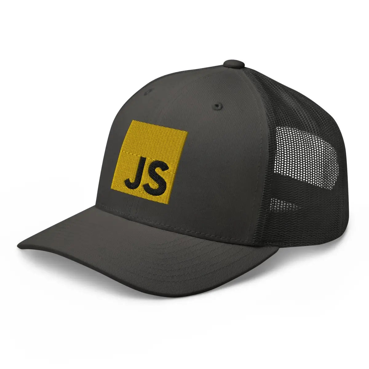 JavaScript Embroidered Trucker Cap