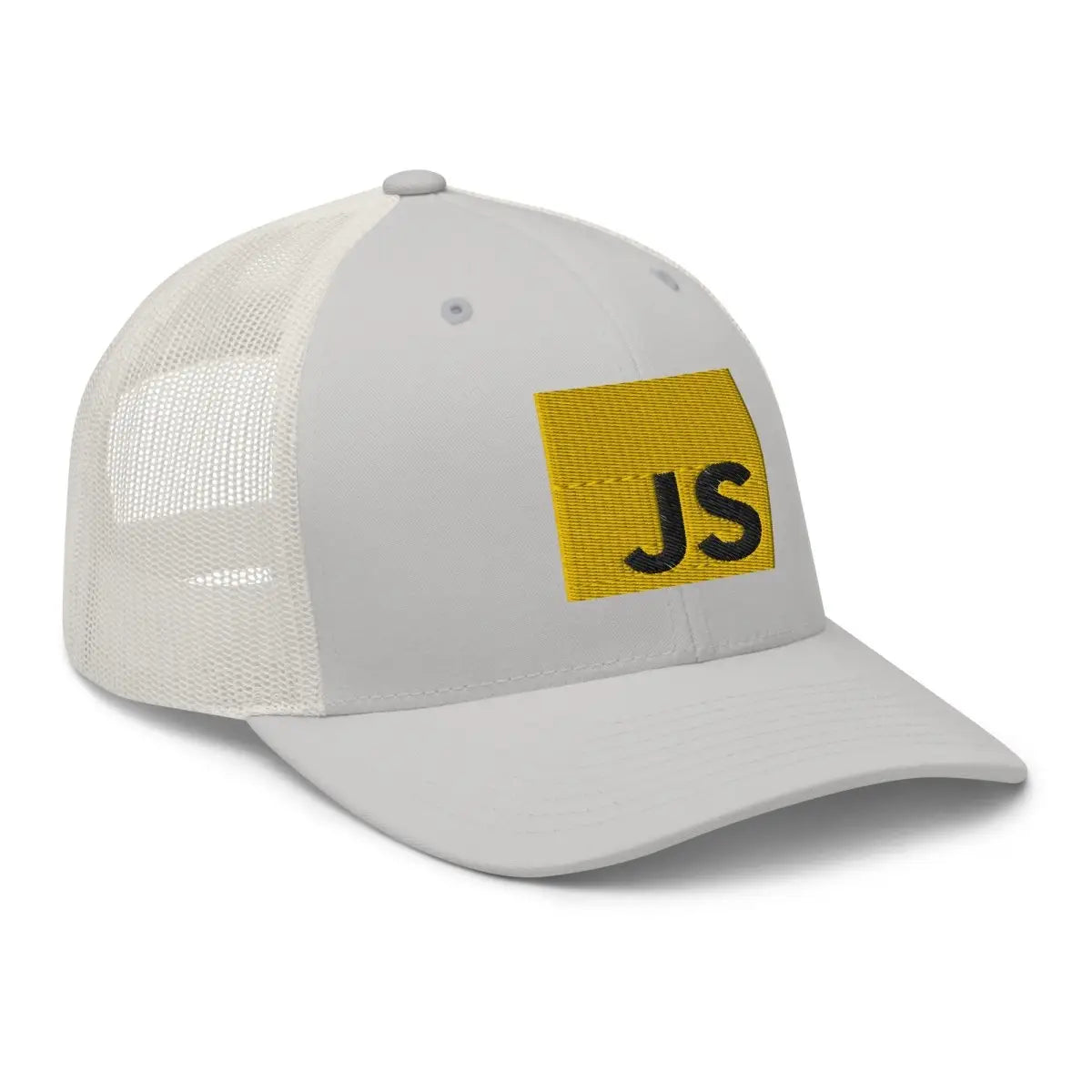 JavaScript Embroidered Trucker Cap