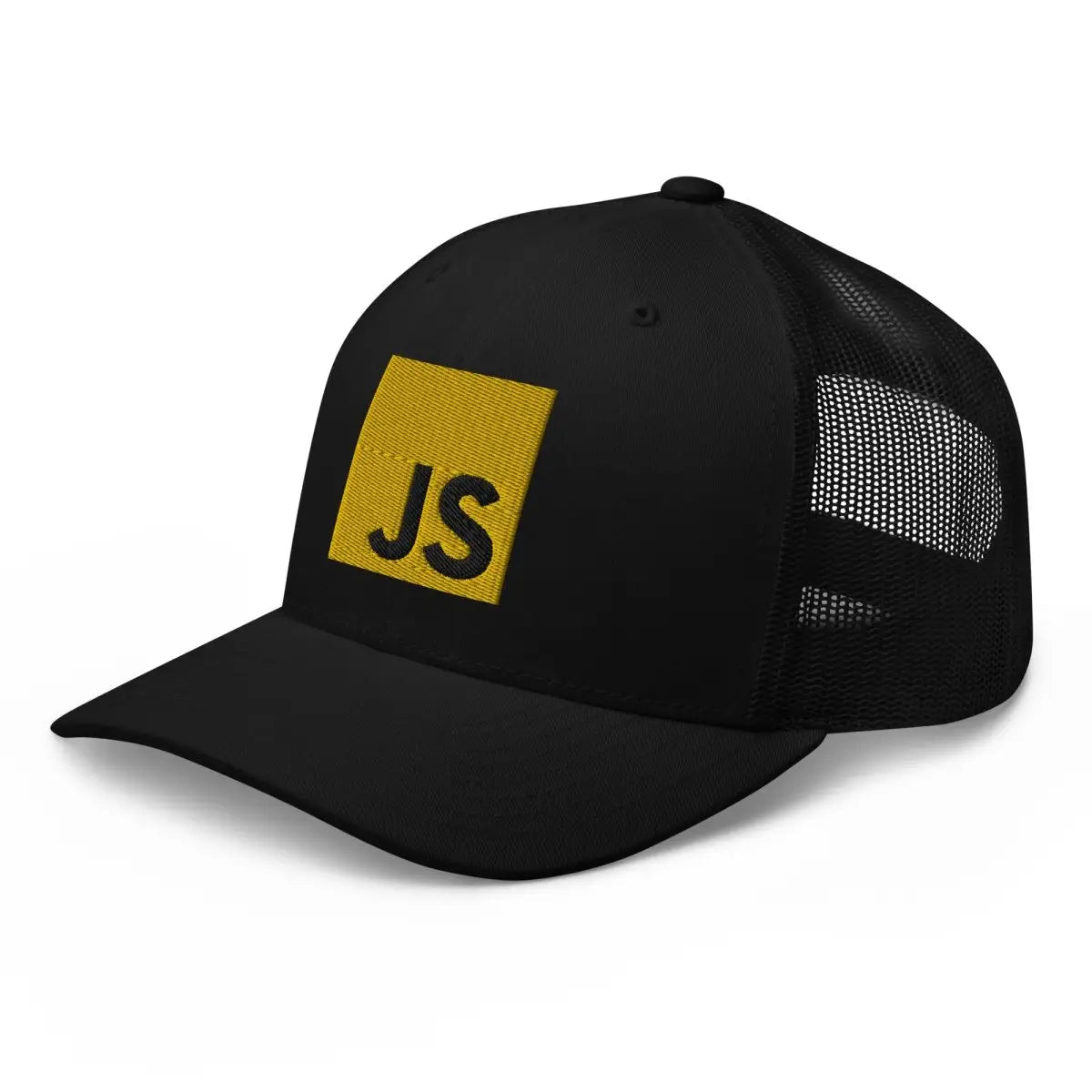 JavaScript Embroidered Trucker Cap