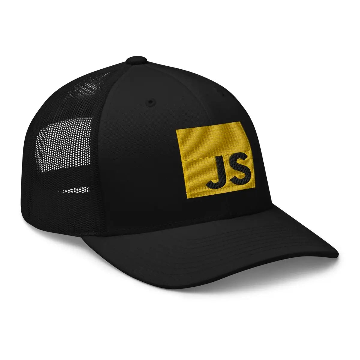 JavaScript Embroidered Trucker Cap