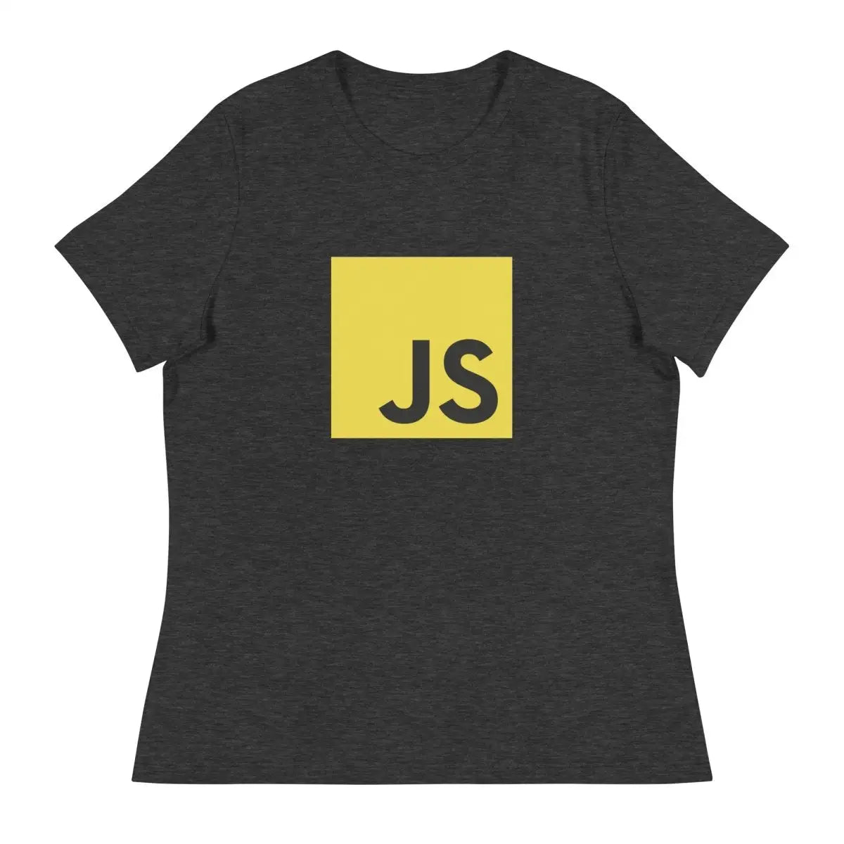 JavaScript Relaxed T-Shirt (women) - Dark Grey Heather / M