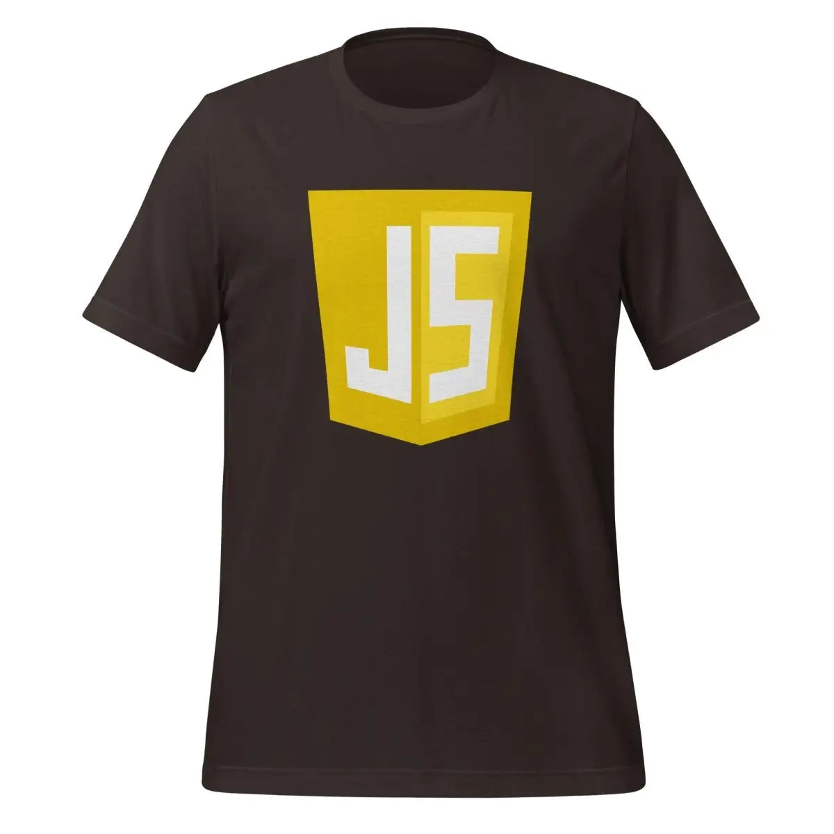 JavaScript Shield T-Shirt (unisex) - Brown / M