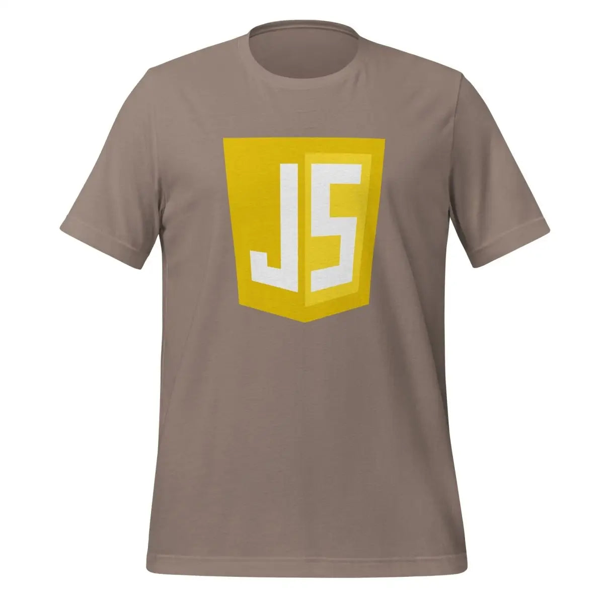 JavaScript Shield T-Shirt (unisex) - Pebble / M