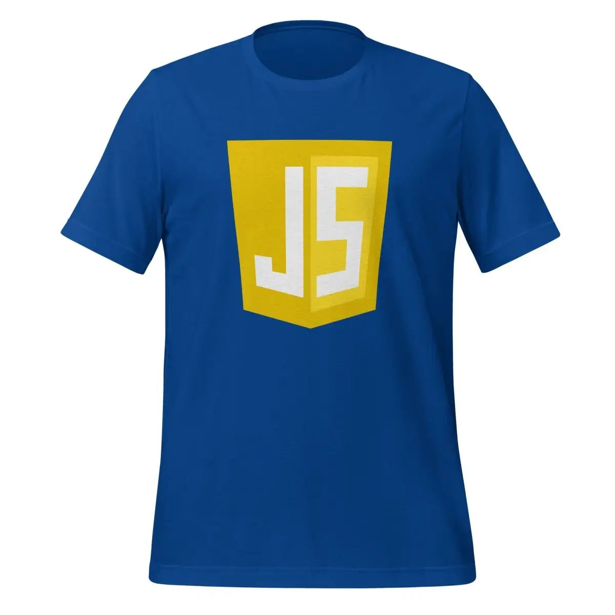 JavaScript Shield T-Shirt (unisex) - True Royal / M