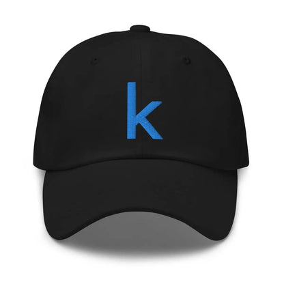 Kaggle Icon Embroidered Cap - Black