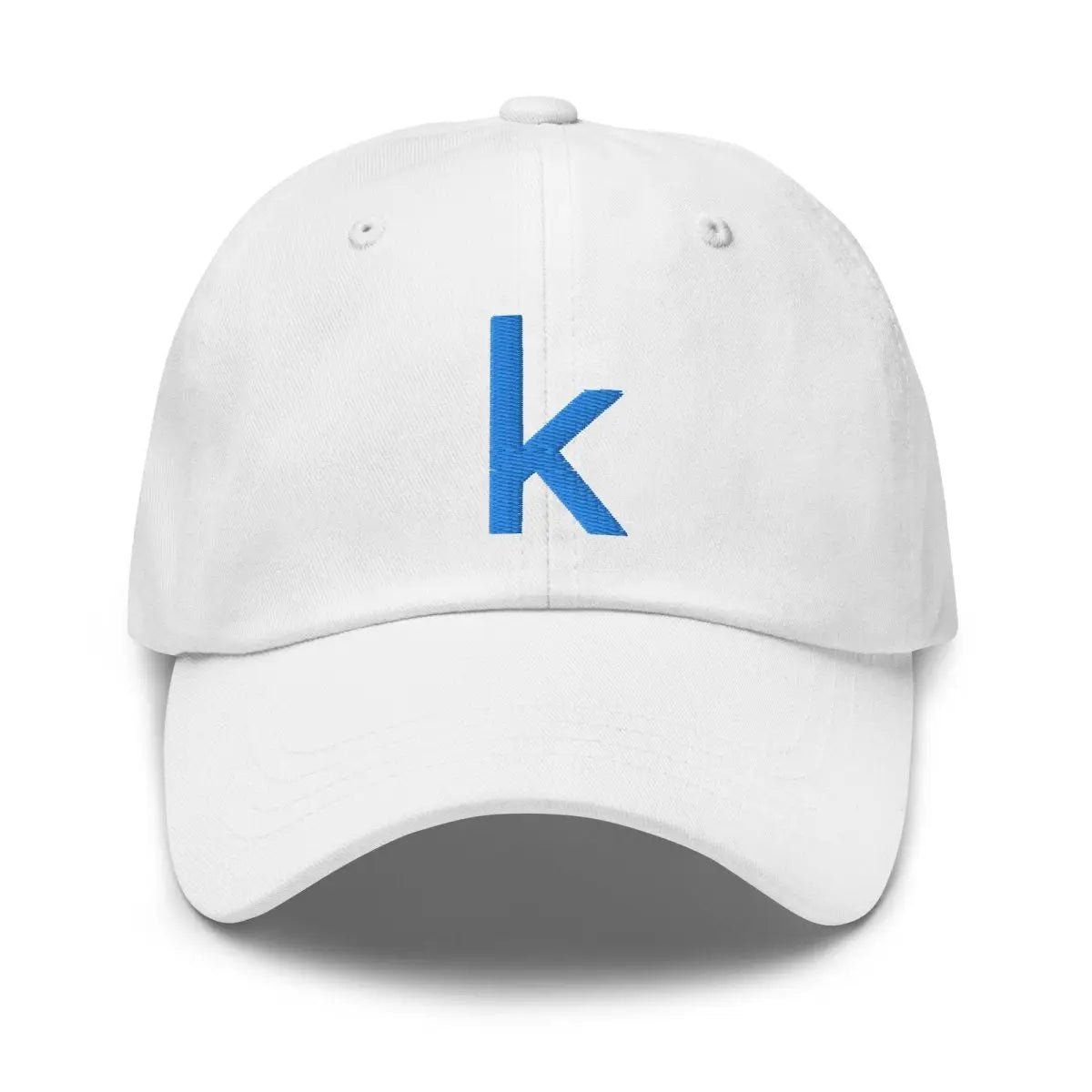 Kaggle Icon Embroidered Cap - White