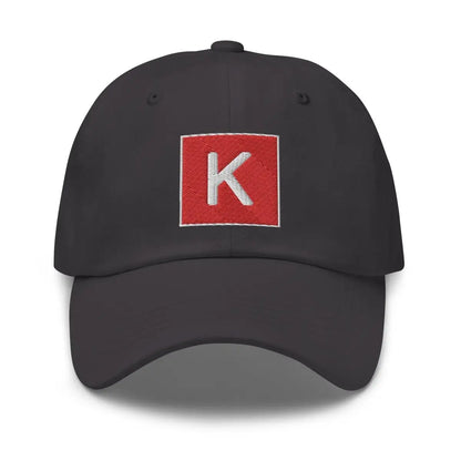 Keras Icon Embroidered Cap - Dark Grey