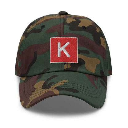 Keras Icon Embroidered Cap - Green Camo