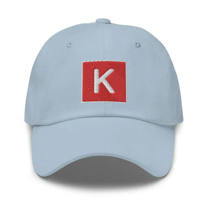 Keras Icon Embroidered Cap - Light Blue