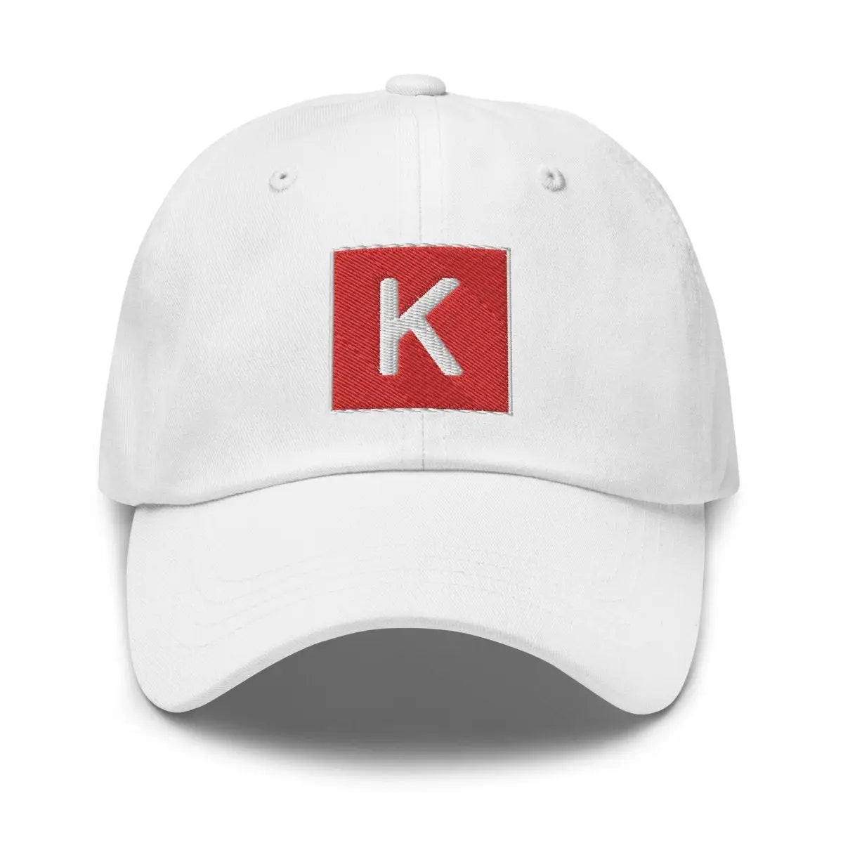 Keras Icon Embroidered Cap - White