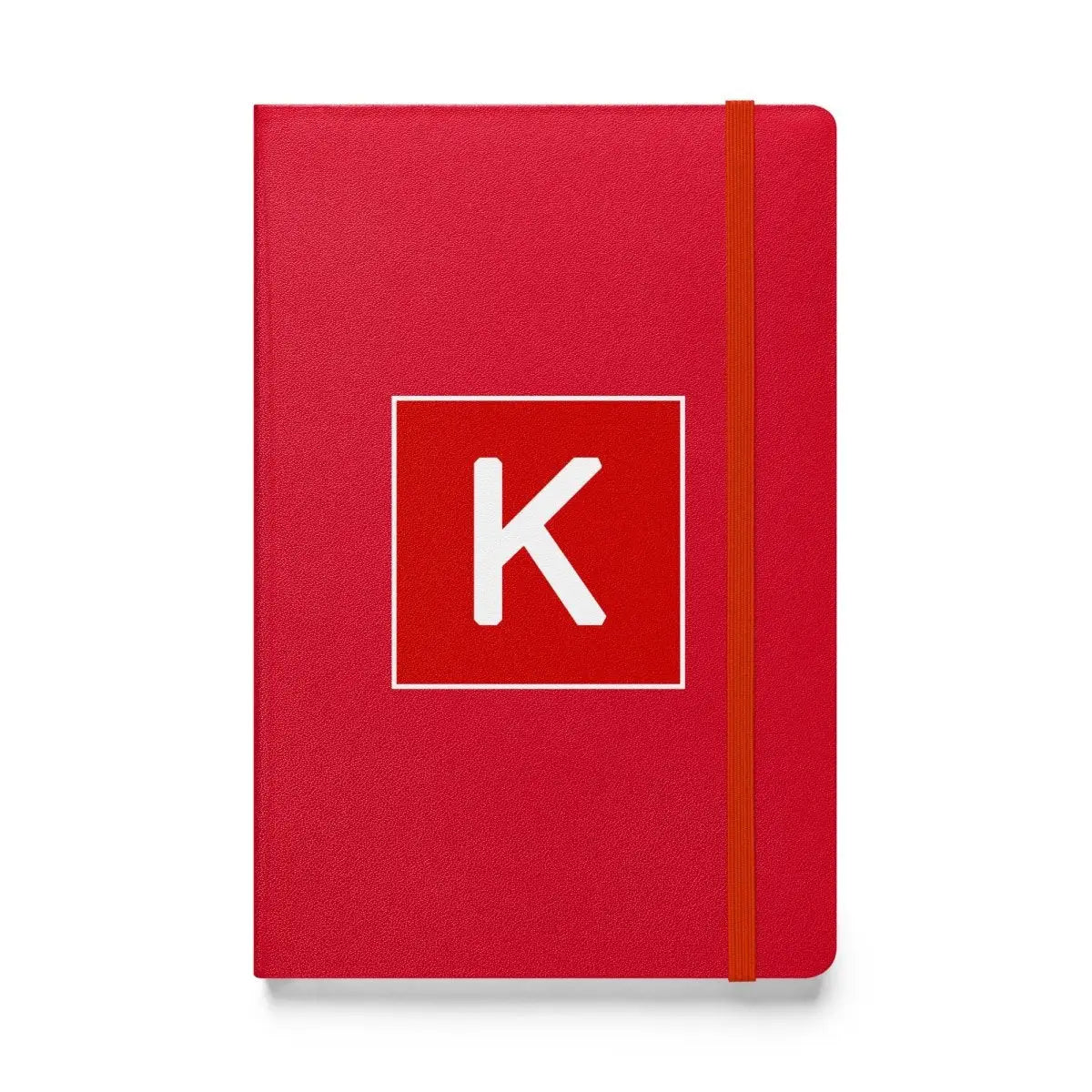 Keras Icon Hardcover Bound Notebook - Red