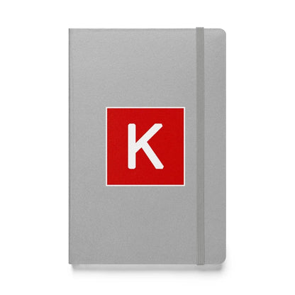 Keras Icon Hardcover Bound Notebook - Silver