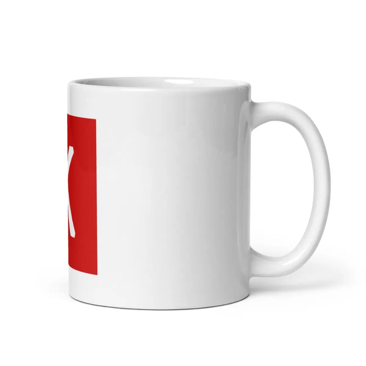 Keras Icon White Glossy Mug